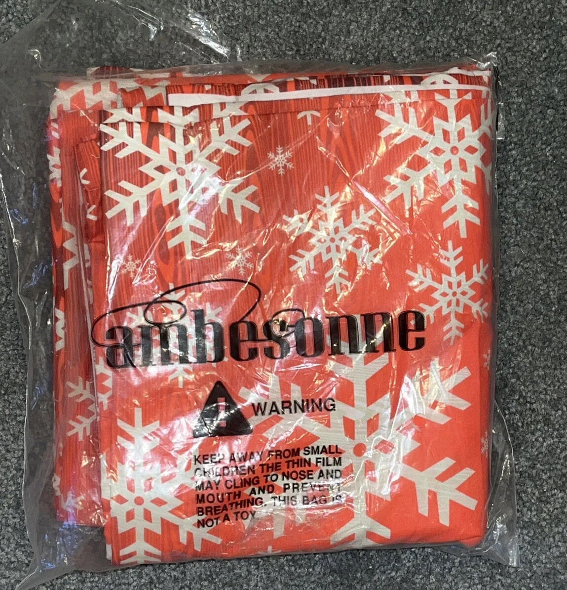 New Ambesonne Microfiber Curtains 2 Panel Set Orange Snowflake 50367 56″ X 63″