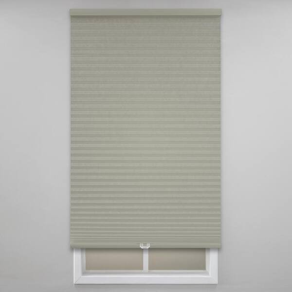 Perfect Lift Gray 1.5 in Cordless Light Filtering Eco Polyester Cellular Shade