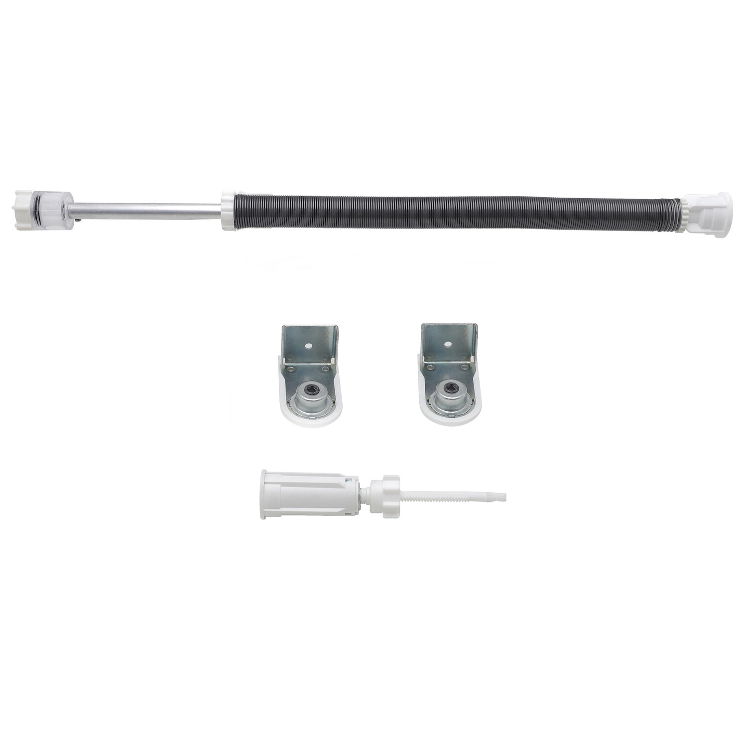 Spring w/ Roller Blind Bracket Hanging Curtain Roller Shade For 25mm tube