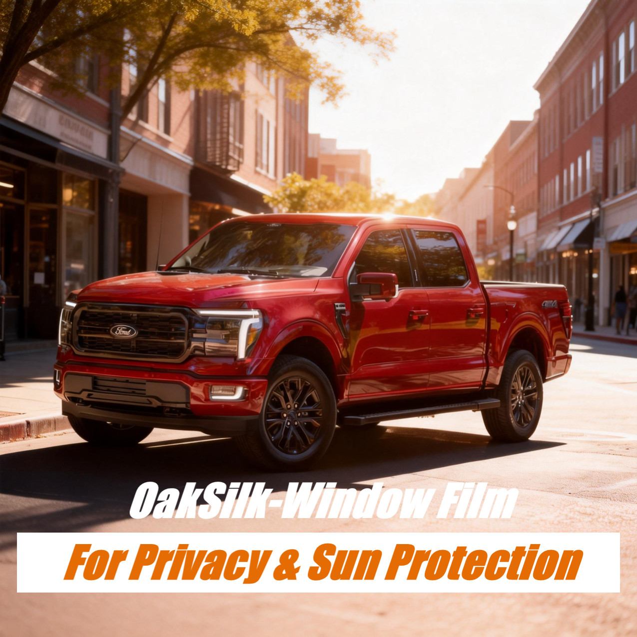40″x10FT Nano Ceramic Window Tint 2mil 2PLY IRR 95% 5% 15% 35% VLT OakSilk™