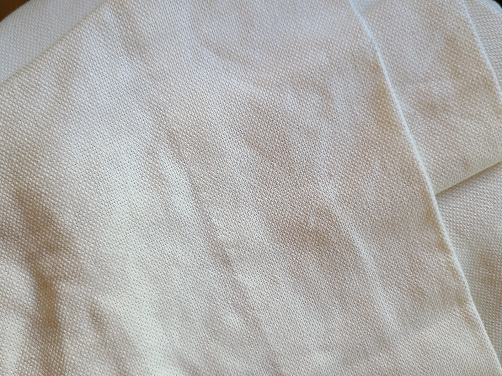 Pottery Barn “Ivory Linen/Cotton” Lined Drape Panels 50 X 108 – 2 Panels
