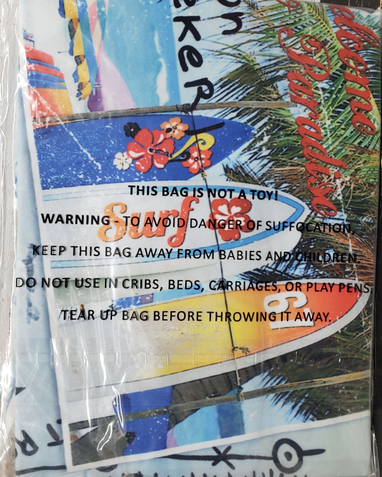 1 Fabric Printed Valance (18″x60″)(no tiers) HUNTINGTON BEACH POSTCARDS, LK