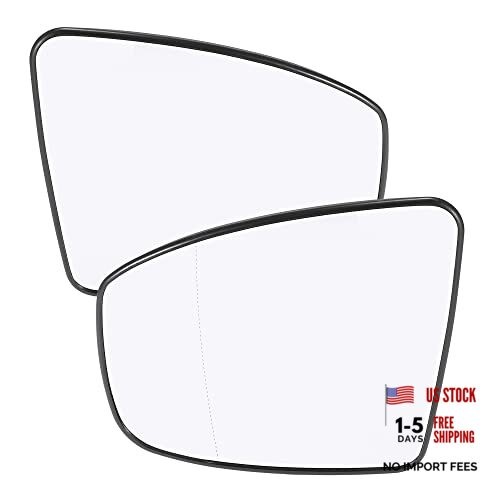 Car Rearview Left Right Driver Side Heated Mirror Glass Replacement W/Backing