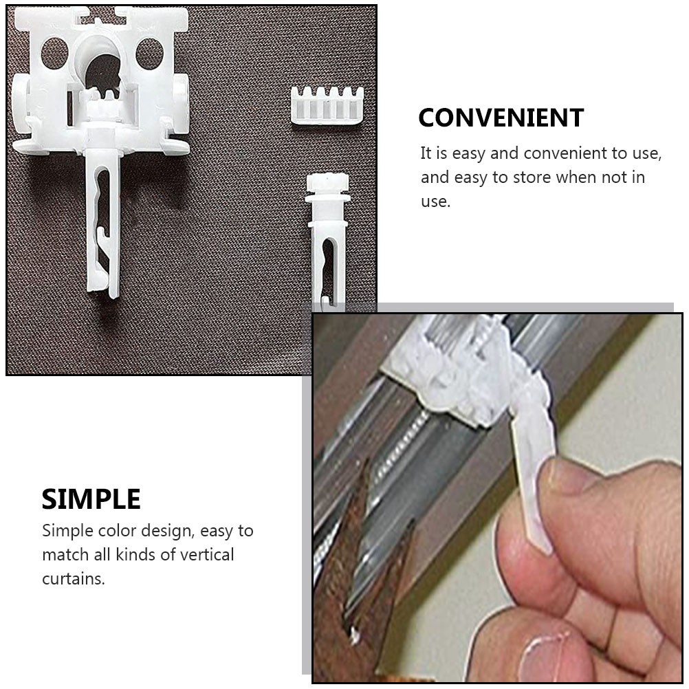 3 Count Vertical Blind Repair Gears Pulley for Blinds Replacement Pulleys
