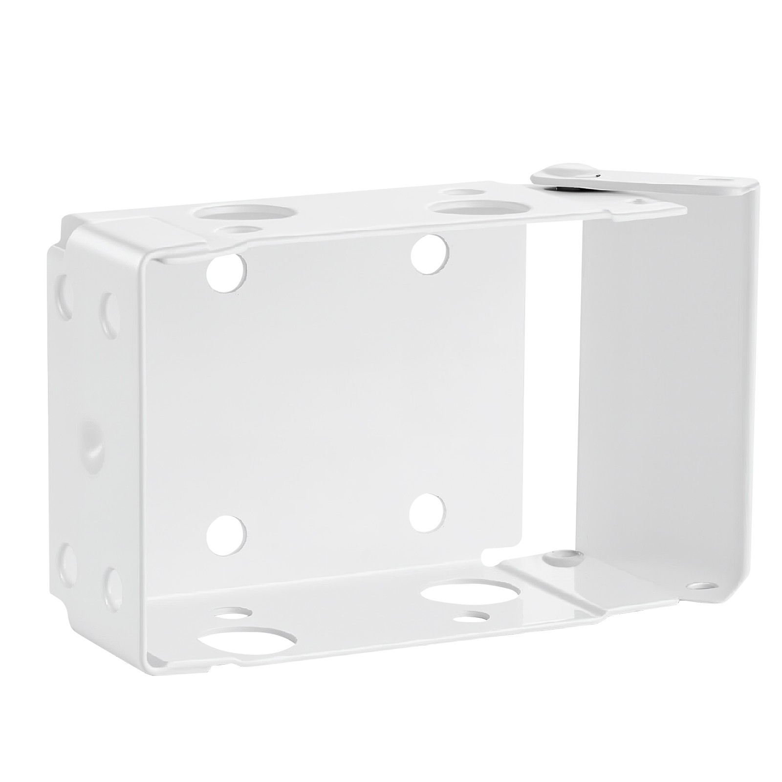 Uimoso Box Mounting Brackets for Window Blinds, 2 Pieces, White