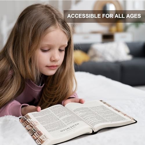 Laminated Bible Tabs for Women & Men – Large Print Study A-boho