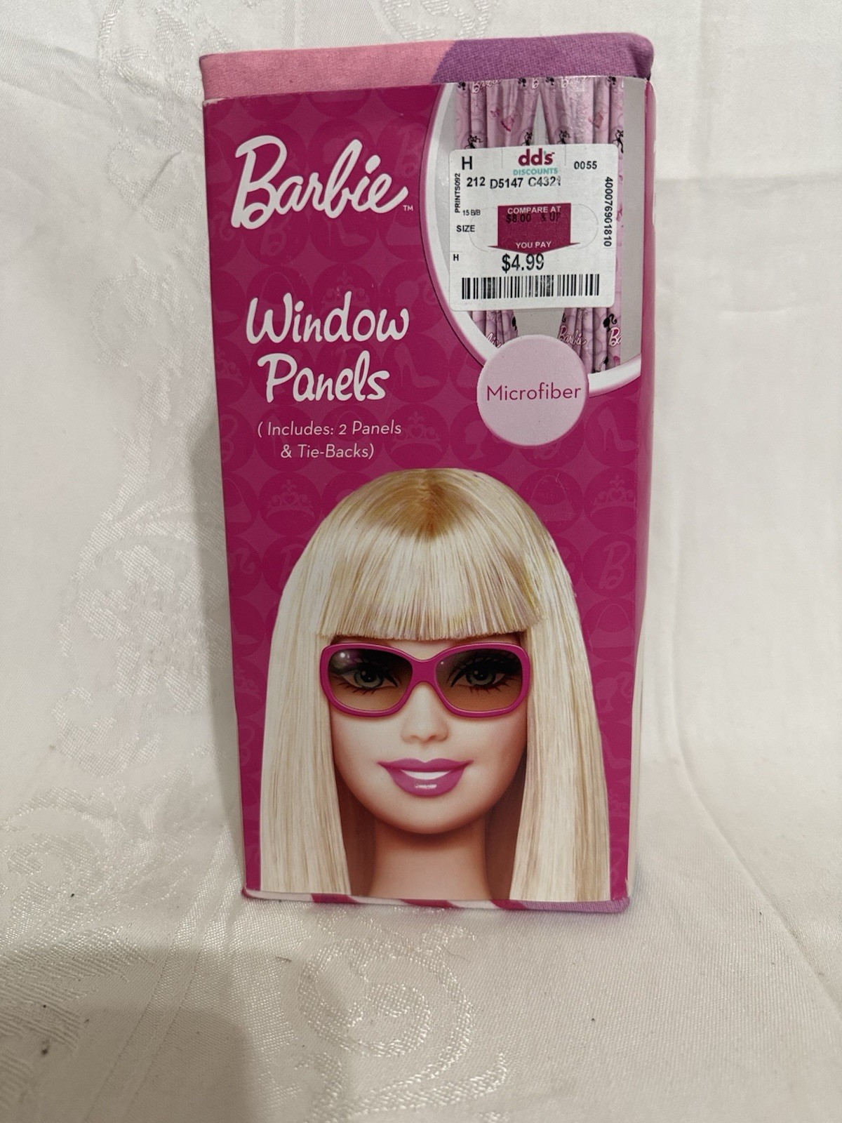 Barbie Window Panels Microfiber 42in X 63in New In Box