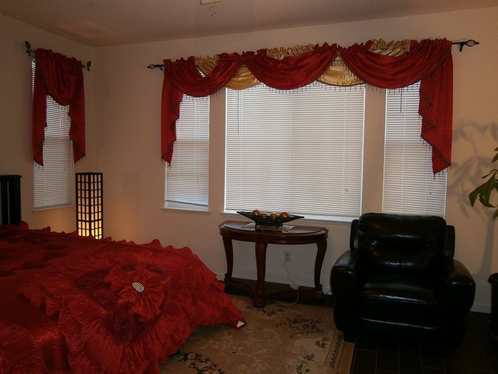Octorose ® Royalty Custom Waterfall Window Valance Swags & Tails in many color