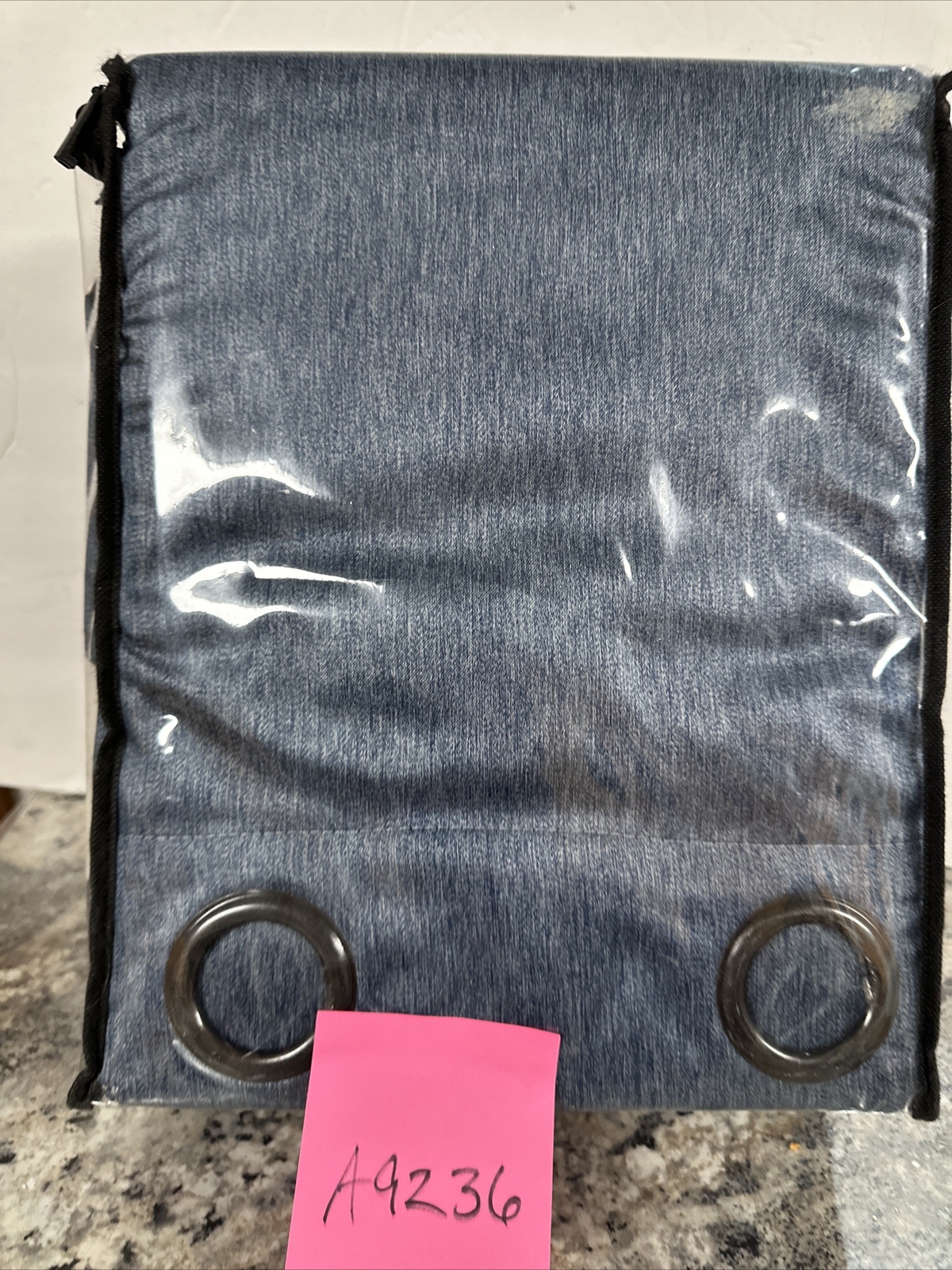 Eclipse Brinkley Indigo Blue 99% Blackout Curtains 52” x 84” 2-Panels New