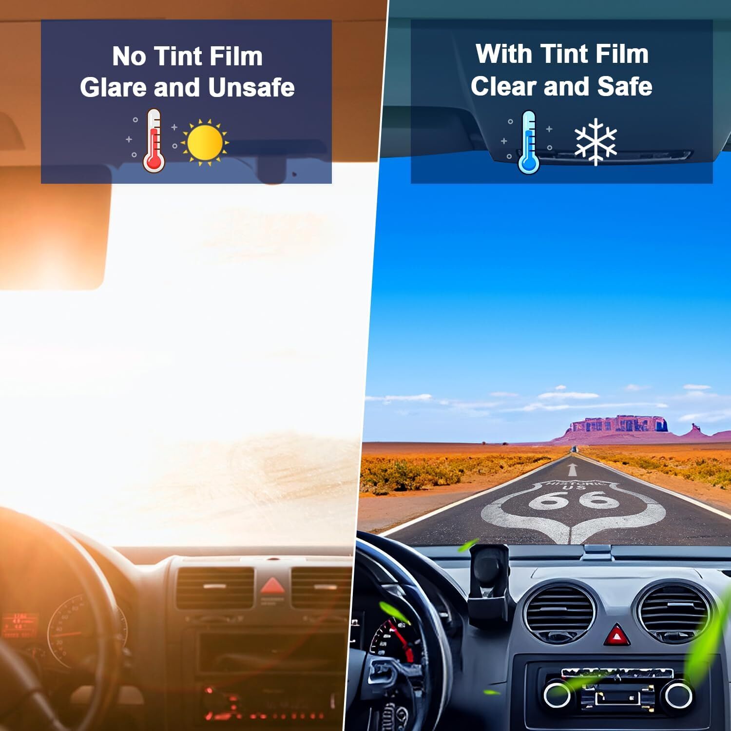 10ft 20ft Uncut Roll Window Tint Film 5% 15% 25% 35% Car Home Office Glass USA
