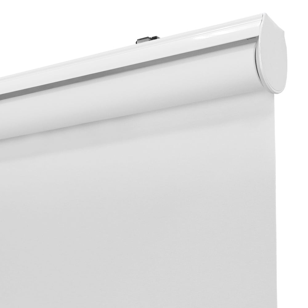 Light Filtering Slow Release Roller Shade 35″ W x 72″ L White