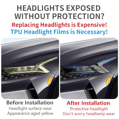 Car Headlight Protective Film for Kia K5 2021 2022 2023 2024 LXS GT-Line EX GT