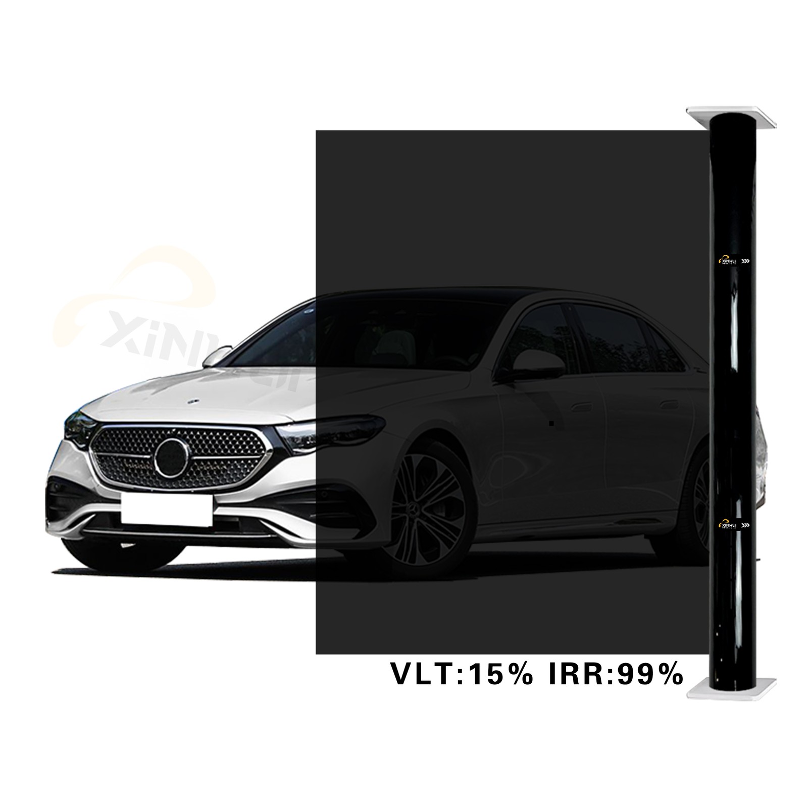 5% 15% VLT Nano Ceramic Window Tint Film Roll for Home, Office, Car, Truck Glass