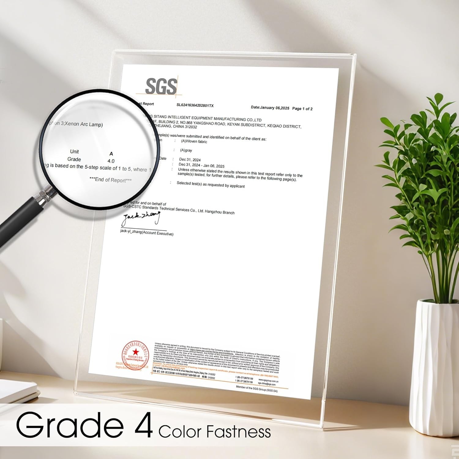 Fade Resistant Waterproof Outdoor Curtains – 2 Panels, UV Protection, Grey 52×96