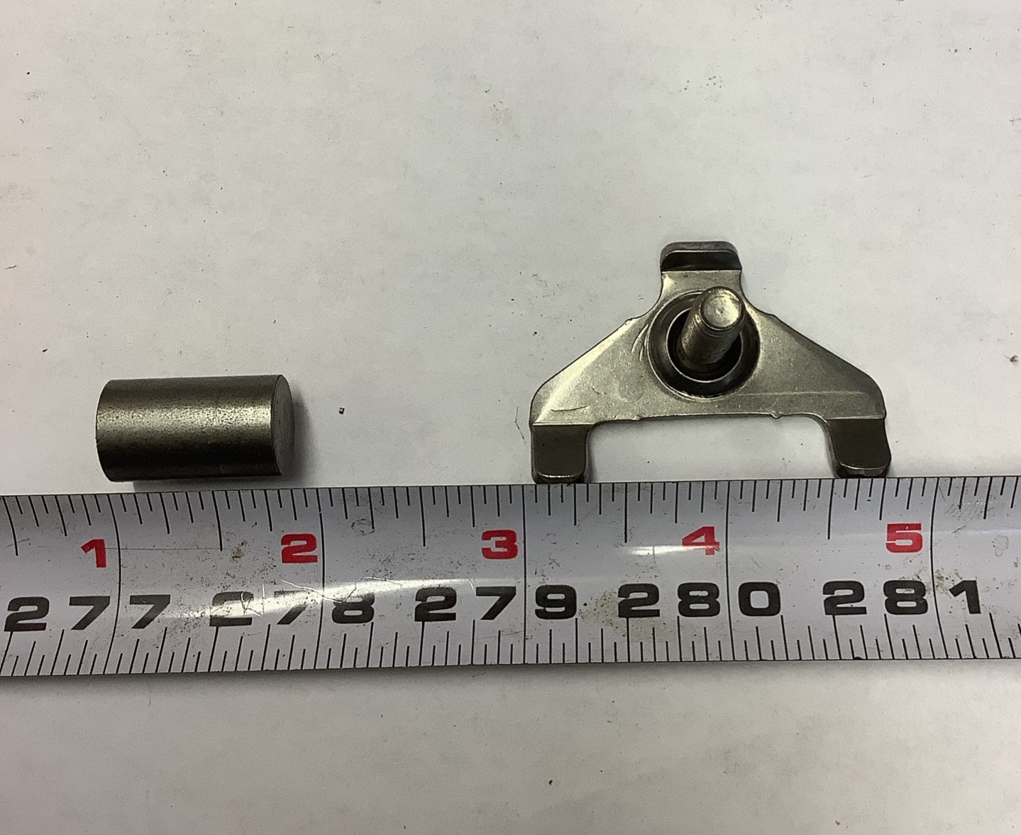 Hold Down Clips Stainless, 1/4-20 Steel Round Nut, Stainless Screw&Clip, 4034-c3