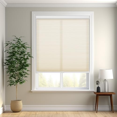 Cordless Cellular Shades – Blackout Honeycomb – Pull Down – Windows