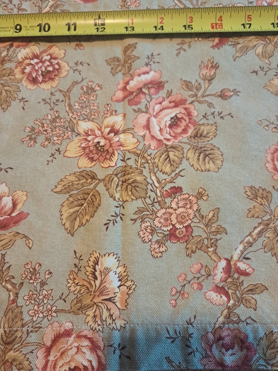 Vintage Handmade Cottagecore Boho Style Rod Pocket Valance – 13.5″ x 50″