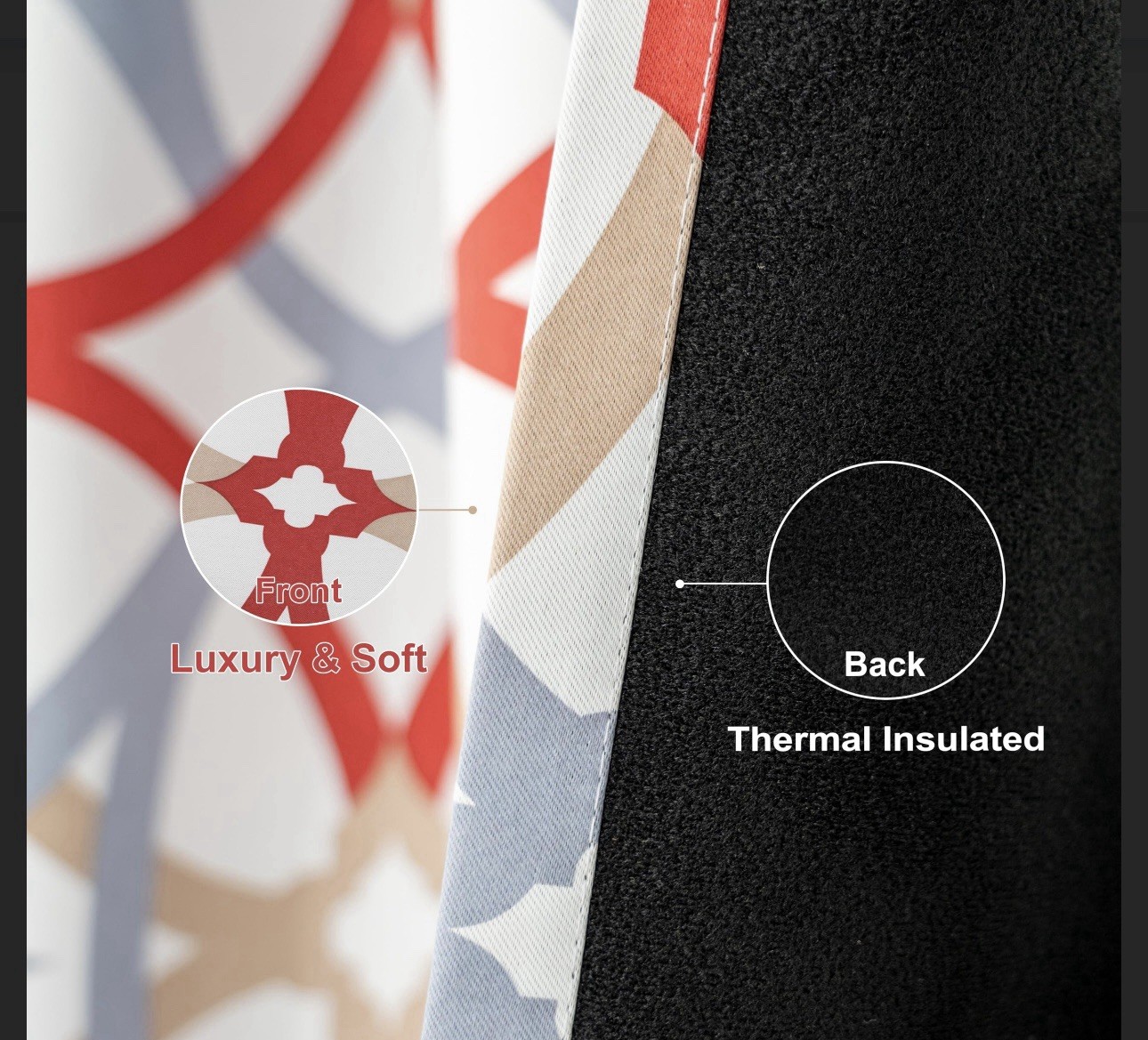 DriftAway Alexander 80% Blackout Curtains 2 Panels New Two Available If You Need