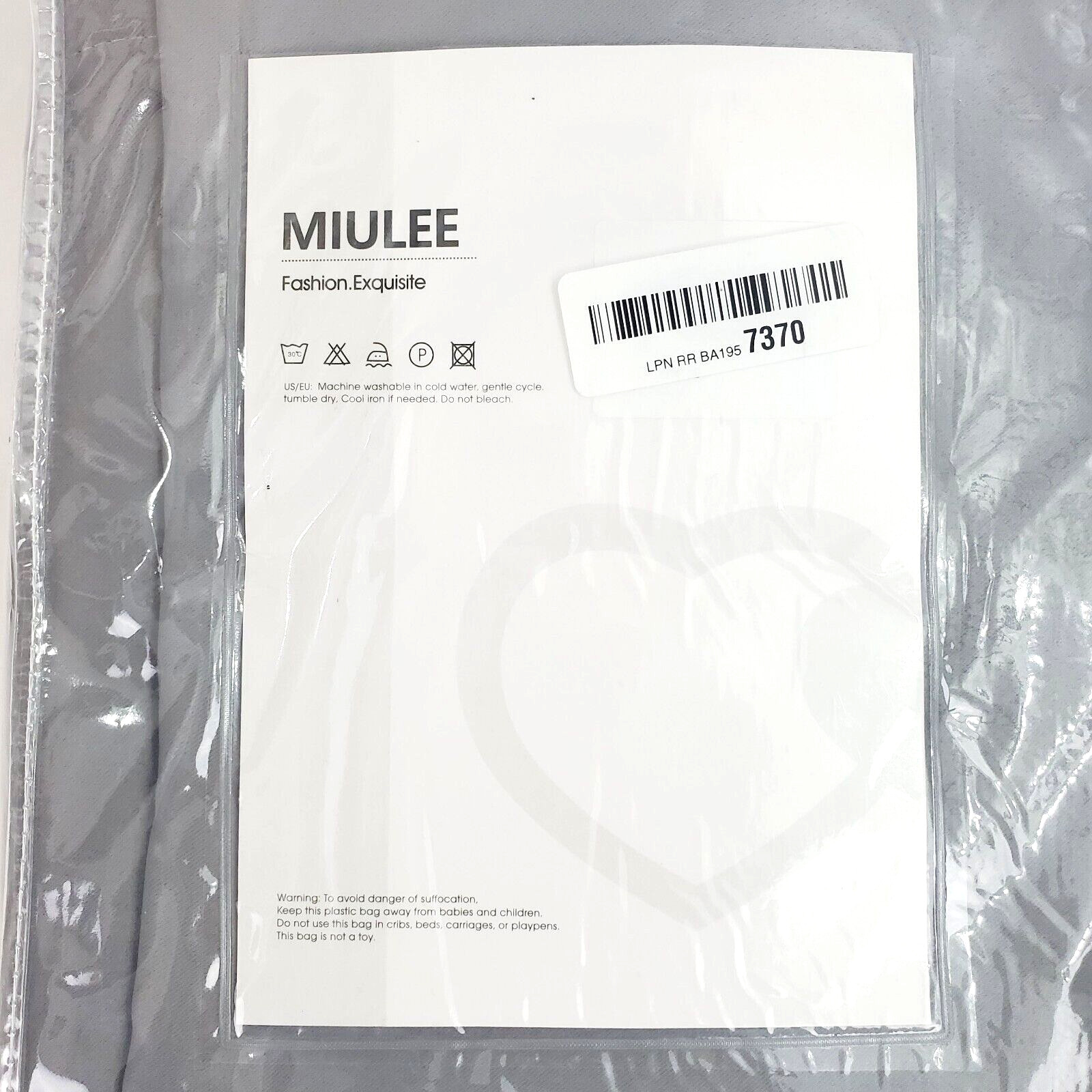 Miulee Curtains Blackout Gray Home Decor 52″X108″X 2 Panels New Stylish Modern