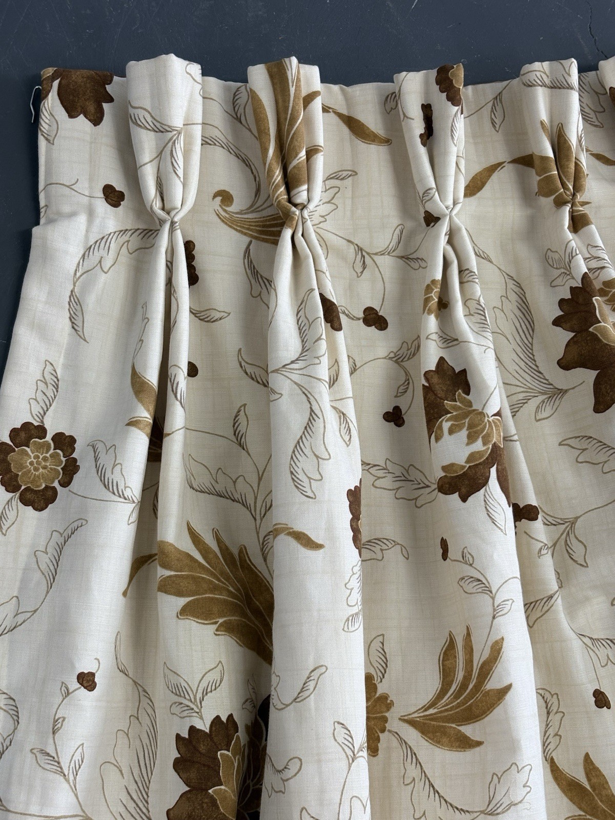 Custom Pinch Pleat Lee Jofa Groundworks Pinch Pleat Curtains – 2 Panels 76”