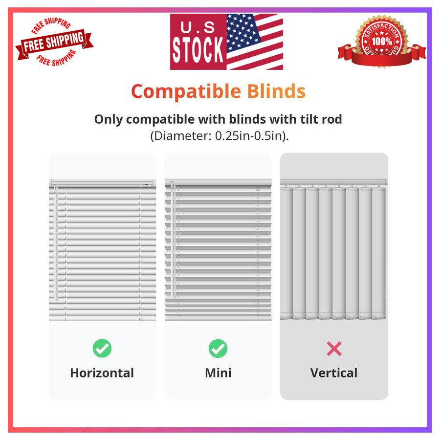 SwitchBot Blind Tilt Motorized Smart Blinds Solar Powered Bluetooth Control