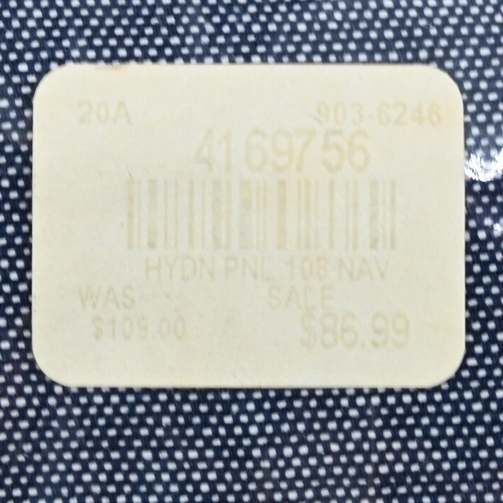 RETAIL $109 NEW Pottery Barn Kids Hayden 44×108 Navy Blackout Curtain Panel