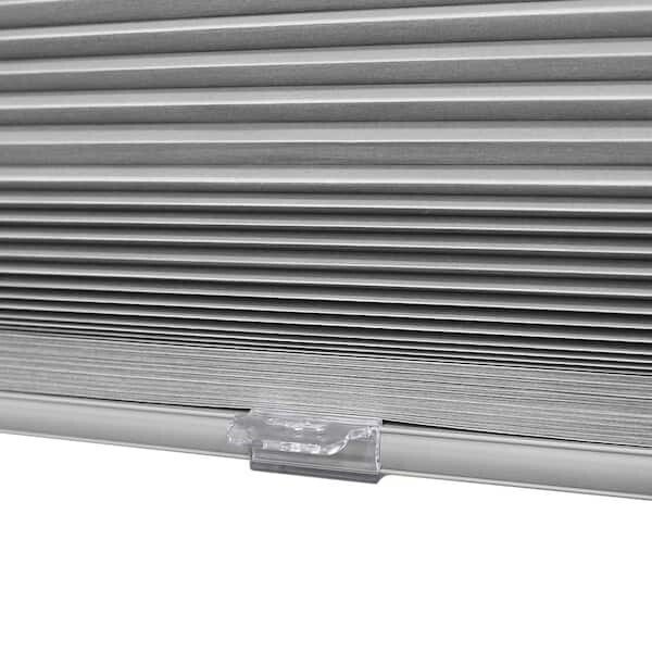 Lumi Gray Polyester Light Filtering Cordless POSH Honeycomb Cellular Shade