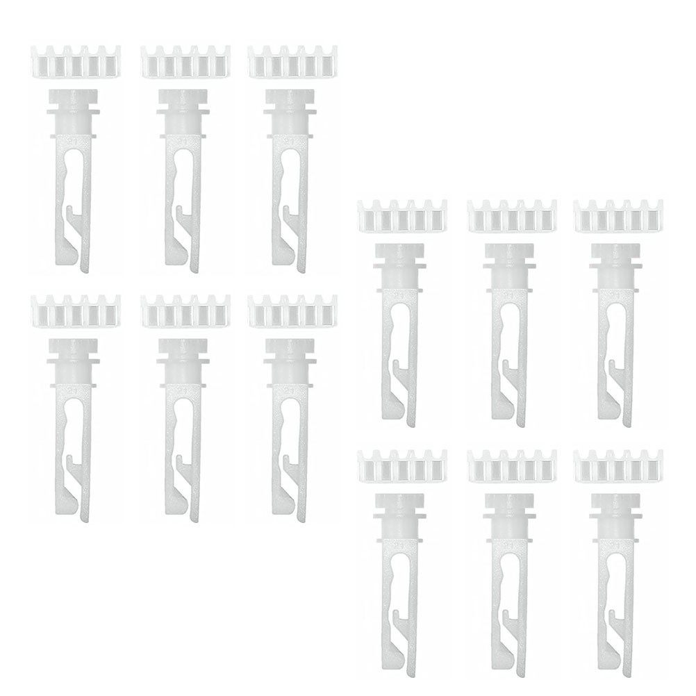 3 Count Gear Replacement for Vertical Blinds Curtain Pulleys Rollers