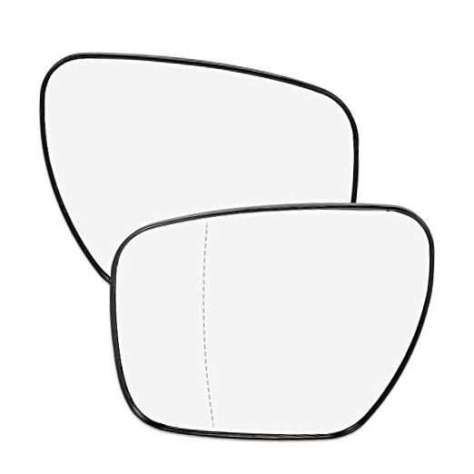 Car Rearview Mirror Glass Replacement with Backing Plate Heated Left Right