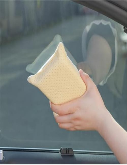 2Pack Car Window Defogger Sponge – Absorbent Windshield Cleaner Inside