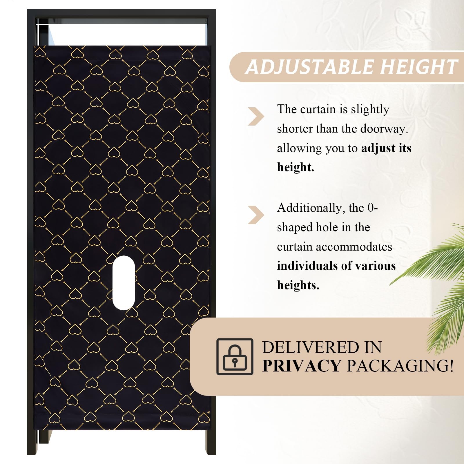 Glory Hole Wall Doorway Kit with Carry Case, Temporary Wall Partition with Hole