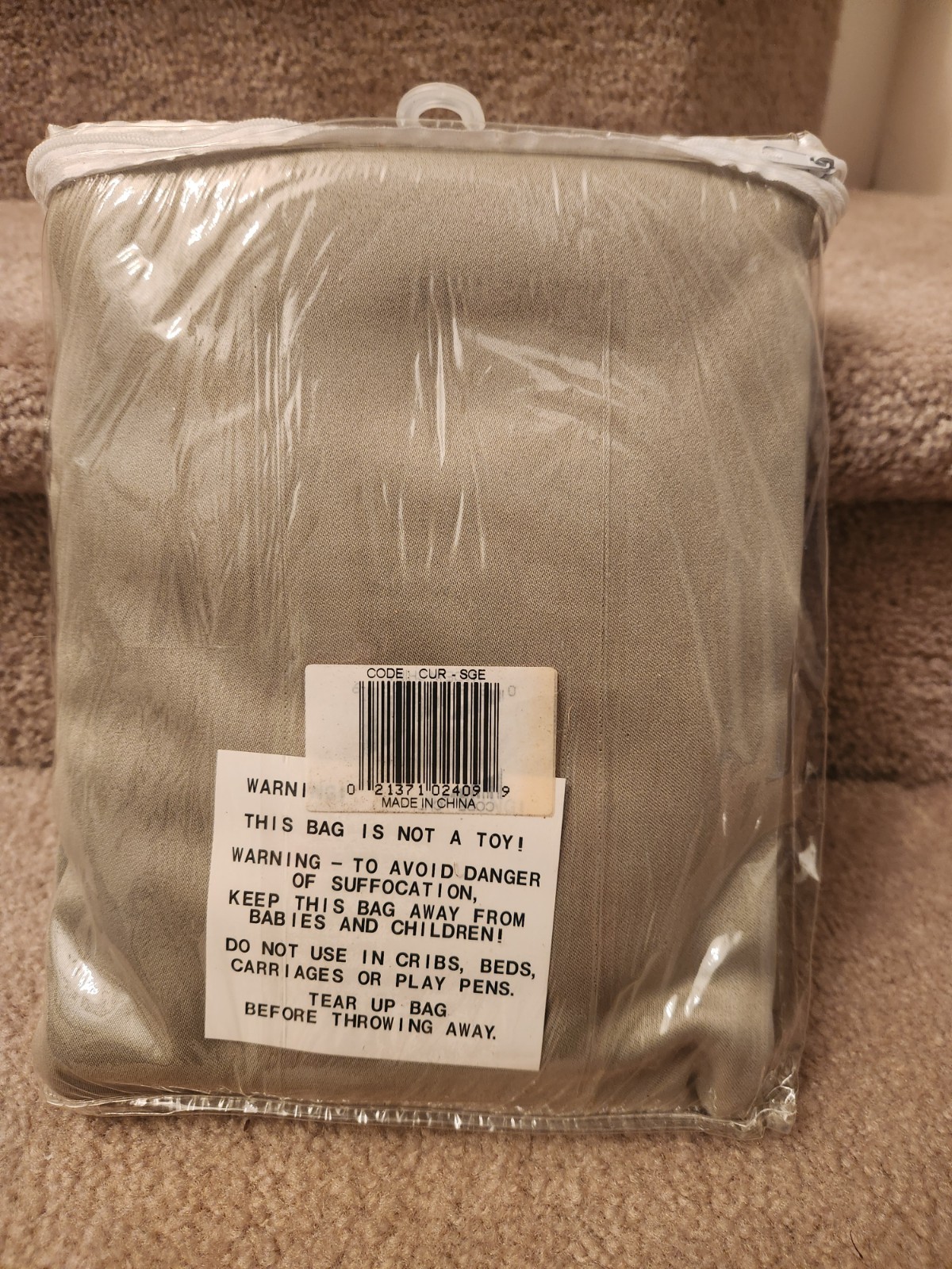 Burlington Energy Saving Blackout Drapery Set Sage 52” x 84″ BRAND NEW!!!