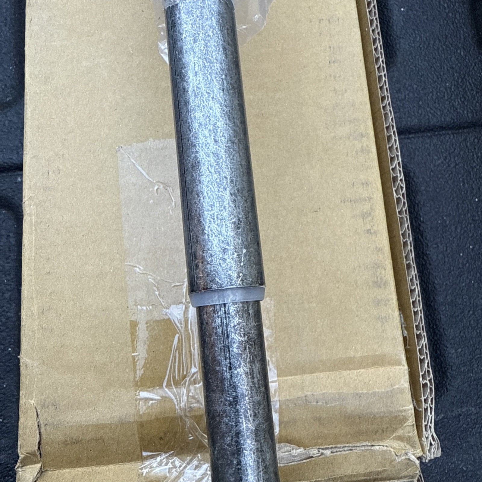Pottery Barn Cast Iron Curtain Rod & Wall Bracket – Pewter – 48-88″ – .75″ – New
