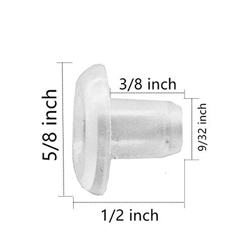 10pcs Horizontal Blinds Bottom Rail Ladder Cord Button Plug for Wood & Faux