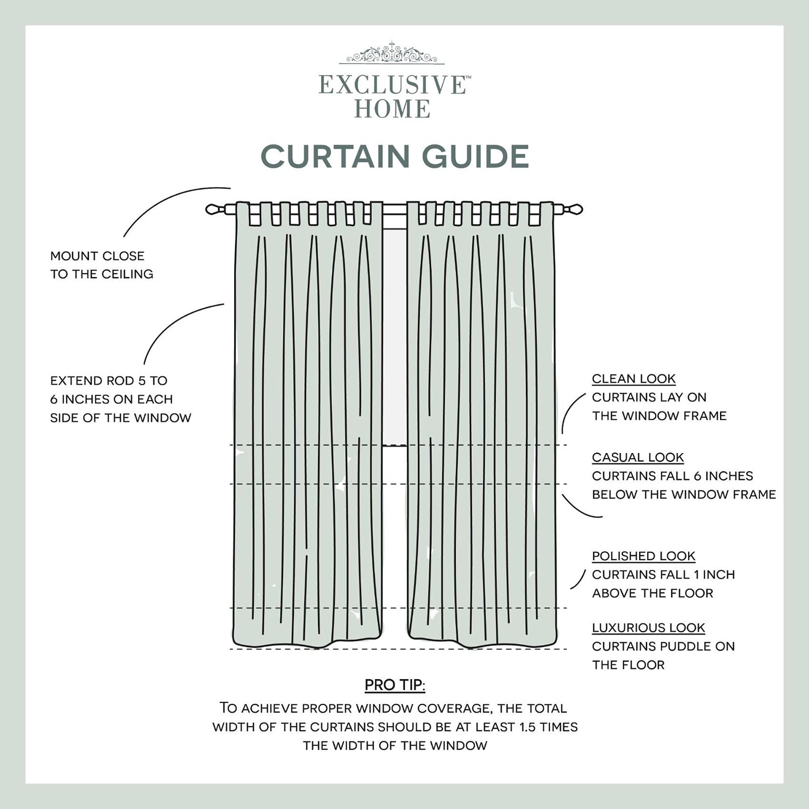 Biscayne Indoor/Outdoor Tone Textured Hook-and-Loop Tab Top Curtain Panel Pai…