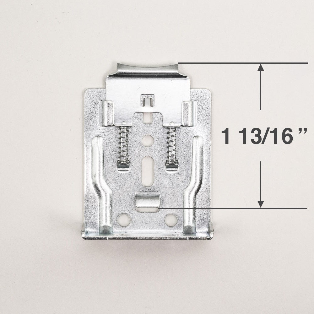 Mounting Bracket for Cellular Honeycomb and Pleated Shades With a 1 13/16″…