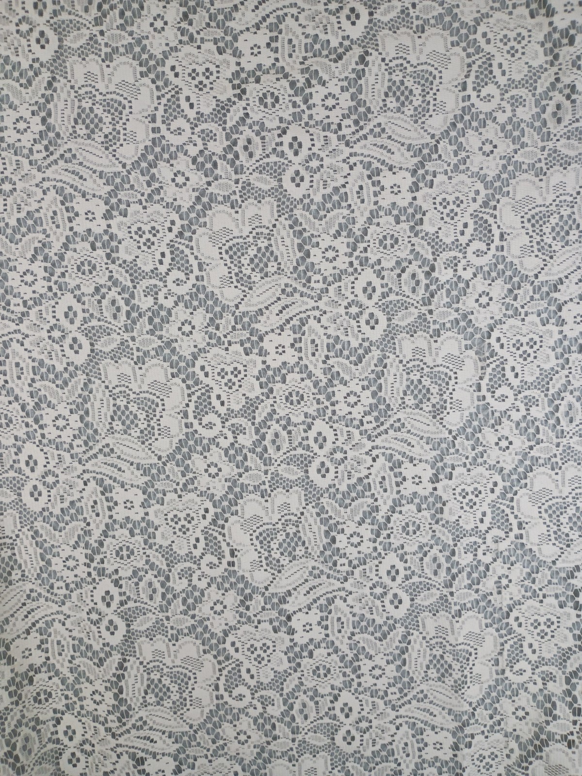 VTG JC Penny Lace Curtain, One Panel, 54″x84″, Made in the USA