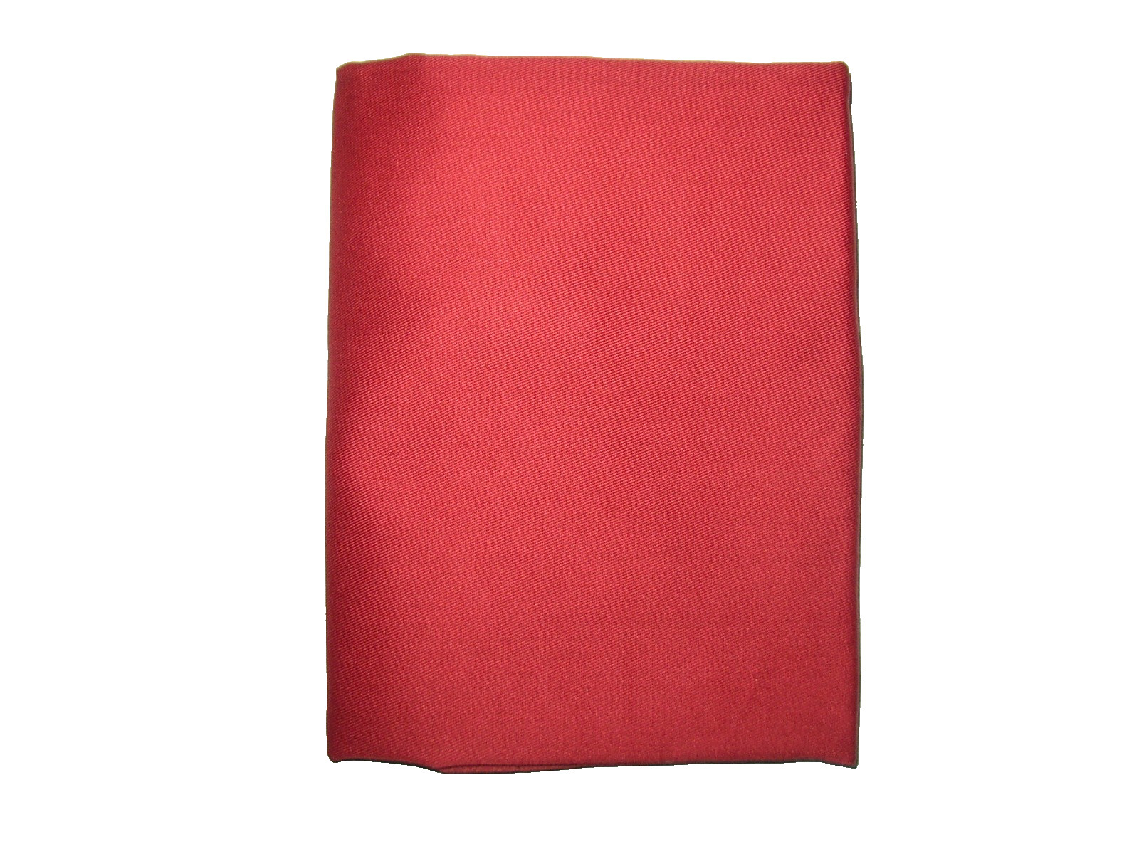(1) Springs Global Luxury Valance Solid Brick Red Cotton Twill 60×15 NWOP 3Avail
