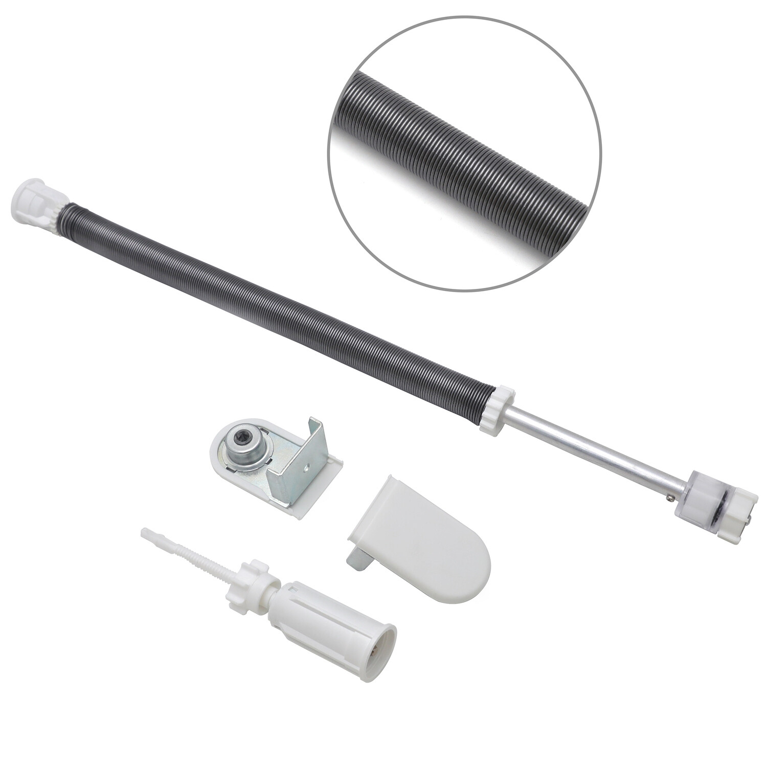 Spring w/ Roller Blind Bracket Hanging Curtain Roller Shade For 25mm tube