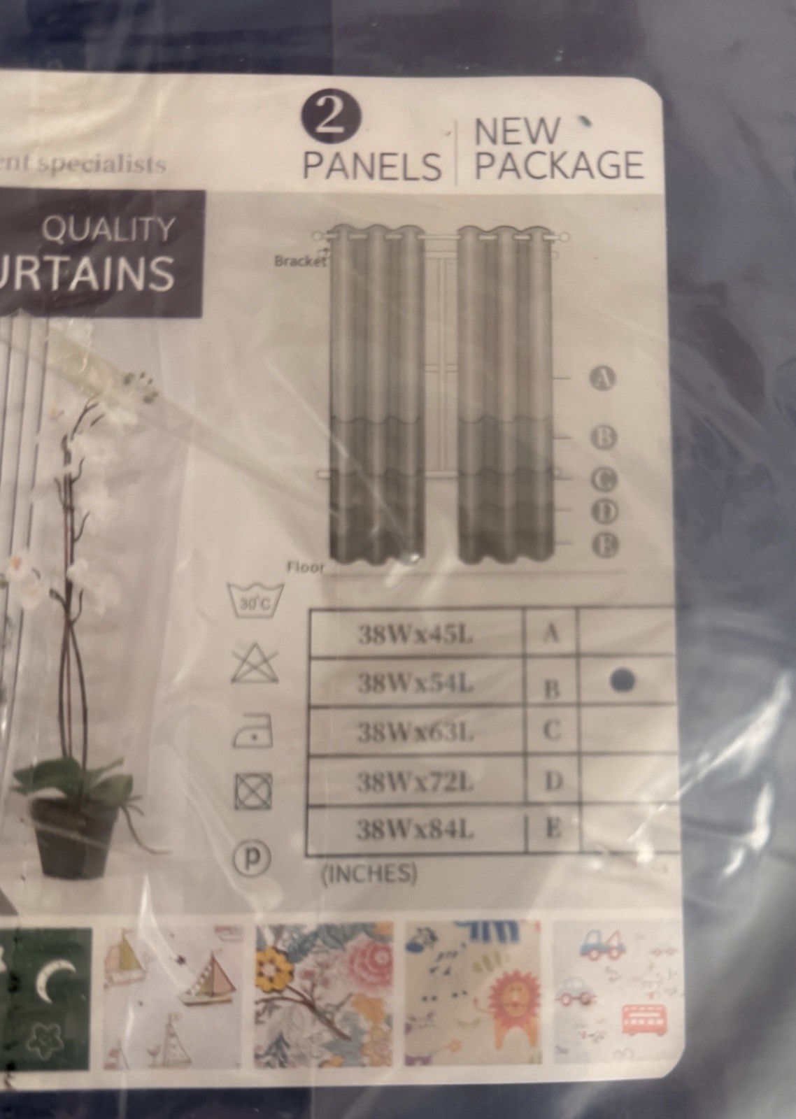 BGment Rod Pocket and Back Tab Blackout Blue Curtains – Thermal Insulated