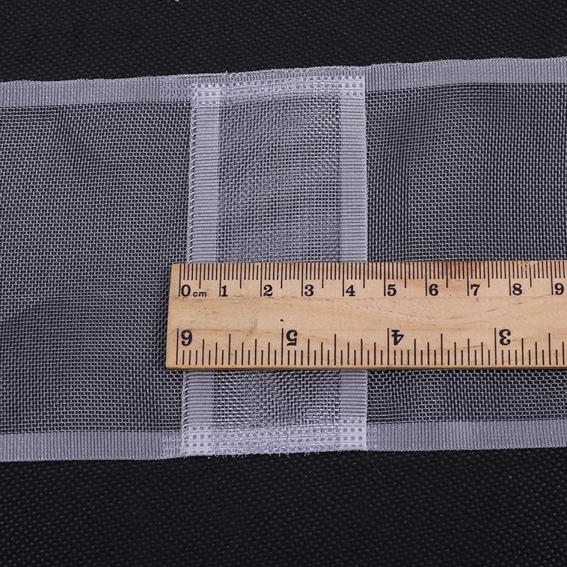 32 Feet Curtain Tape 4 Inch Grommet Serpentine Drapery Header Sew On Polyester
