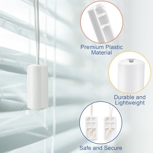 10 Pcs Breakaway Cord Condensers for Window Blinds – Anti-Strangulation Safety,