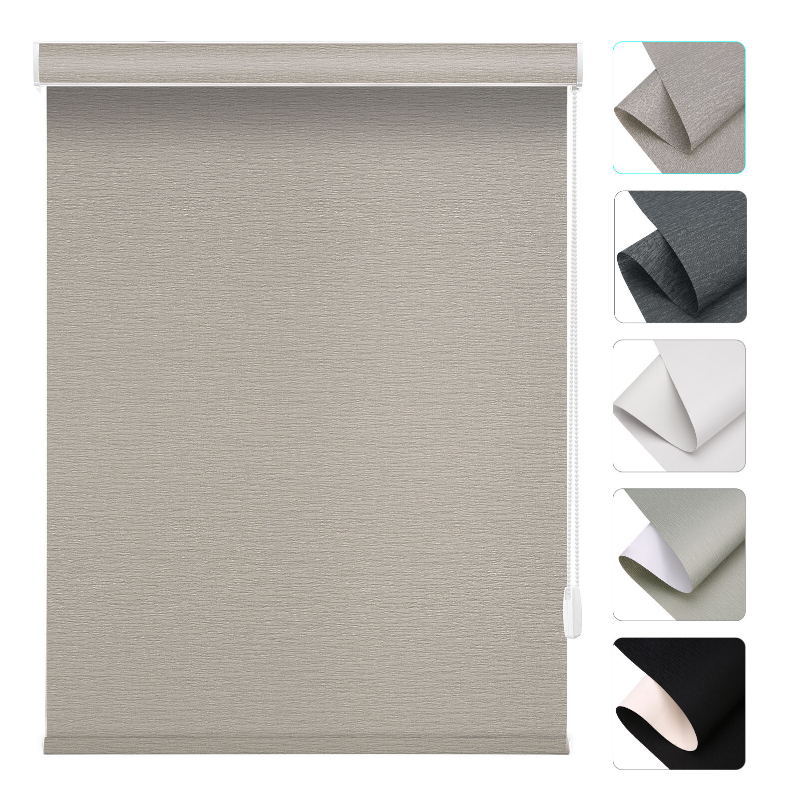 Changshade Roller Shades Window Blinds Curtains Room Darkening Light Filtering