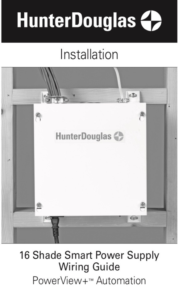 Hunter Douglas NEW 16 Shade Smart Power Supply for Motorized Shades