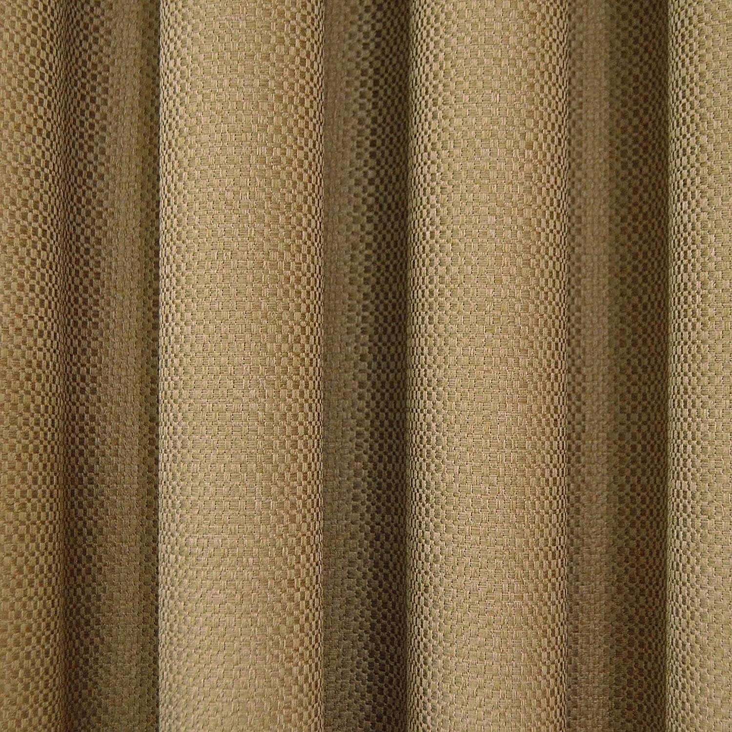 ECLIPSE Wyndham Thermal Insulated Single Panel Grommet Latte Color – 52” x 84”