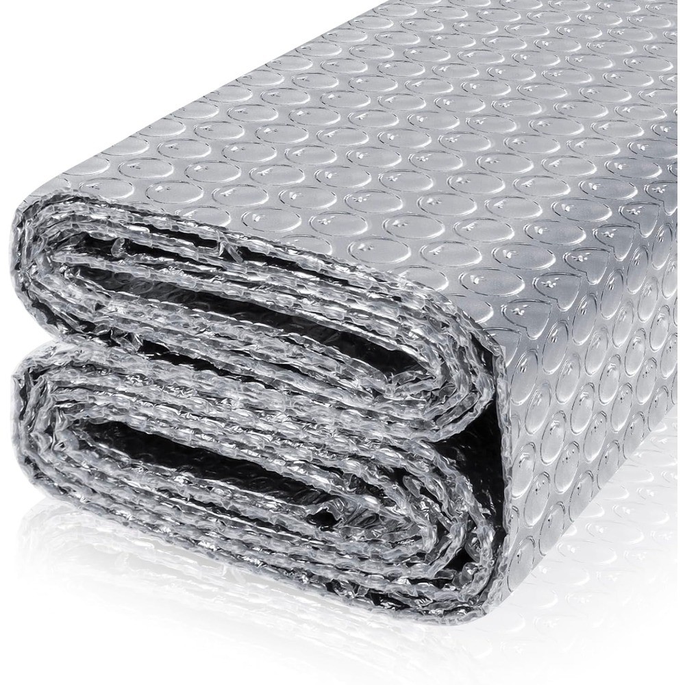 Double Sided Aluminum Foil Bubble Insulation Sheet Reflective Radiant Barrier