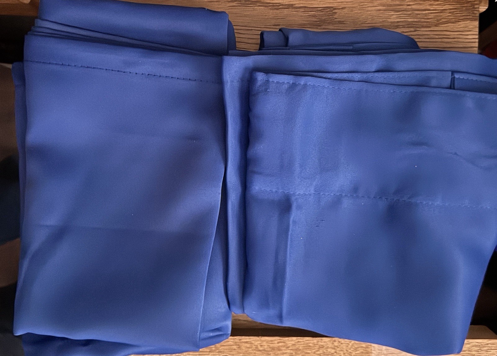 BGment Rod Pocket and Back Tab Blackout Blue Curtains – Thermal Insulated