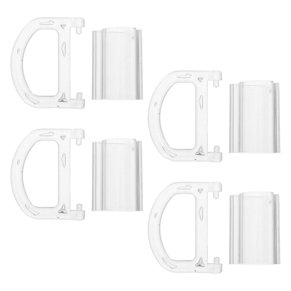 4 Pcs Clear Blind Replacement Handle Cellular Shades Bottom Lifting