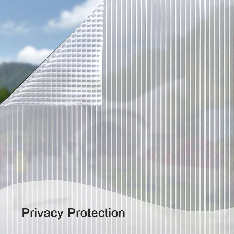 Changhong Strip Glass Film Bathroom Privacy Window Sticker Electrostatic Film