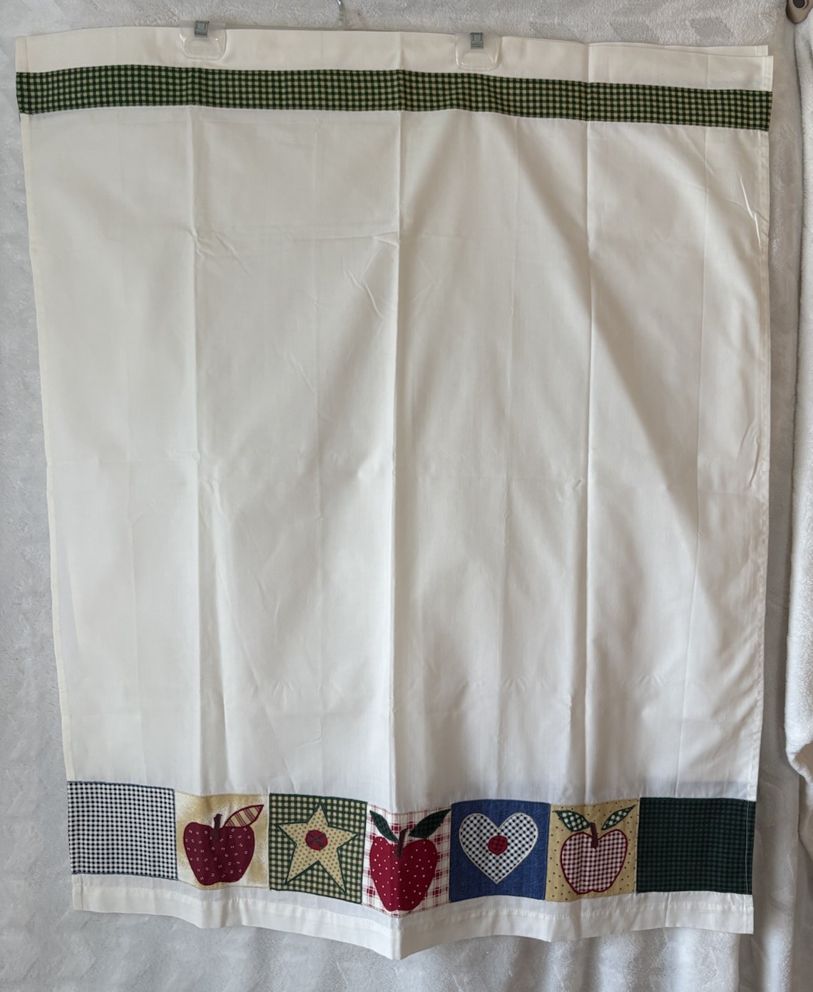 Country Patchwork Curtain Panels – 2 Panels